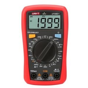 Multimetru Digital UT33D+ UNI-T, display iluminat