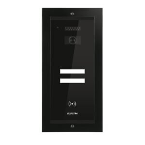 Videointerfon de exterior Electra Smart VPM.2FR02.ELB04, RFID, 2 familii, ingropat, 4 fire