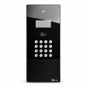 Videointerfon de exterior Genway C9I21L-C, 125 kHz, 1/3 inch color, full-duplex, aparent, bloc