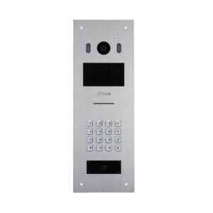 Videointerfon de exterior IP Dahua VTO6521K-S2, 2 MP, ecran 4.3 inch, parola, card IC, cod QR, difuzor, 40000 utilizatori, PoE, IP65