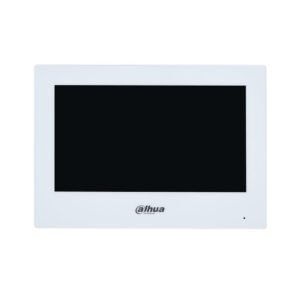 Videointerfon de interior IP Dahua VTH2621GW-P, 7 inch ,aparent, PoE, alb