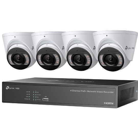 TPL VIGI 4 CH PoE+ NVR KIT TP-LINK VIGI NK4P-T4425-2T