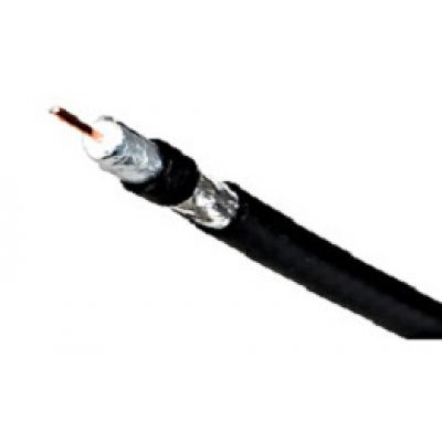 Colac 100 ml cablu coaxial DIGI-SAT 3011, 75 Ohm, PE negru