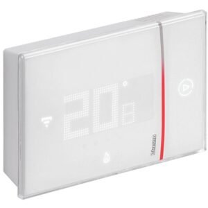 Termostat conectat cu Netatmo Bticino Living Now XW8002W, alb, montaj aplicat