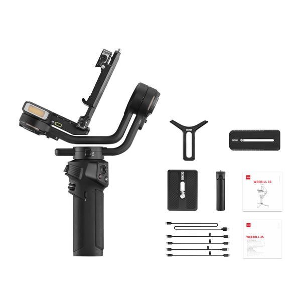 Zhiyun-Tech Weebill 3S Stabilizator gimbal cu LED si microfon integrate – Default Title