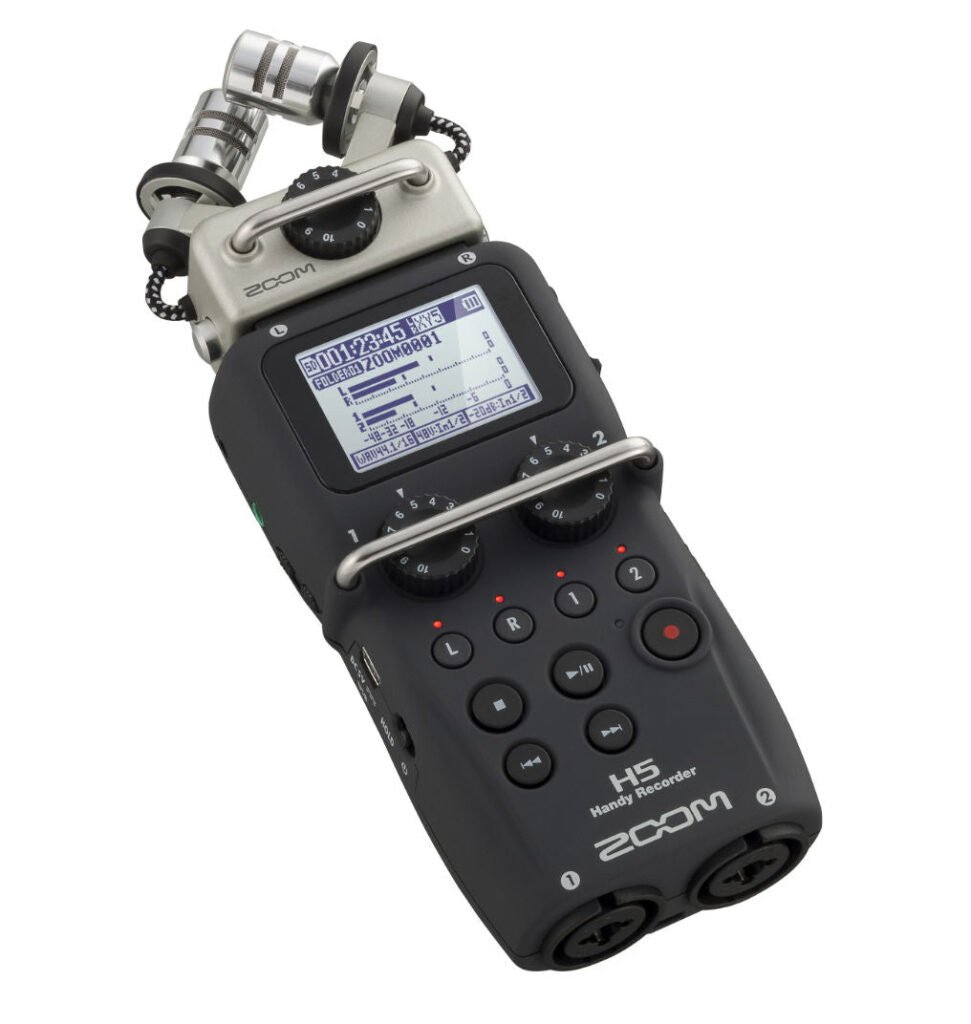 Zoom H5 Recorder audio cu 4 canale si microfoane built-in X/Y – Default Title